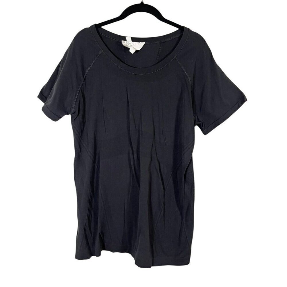 Athleta Top Women 1X Black Active Neutral Yoga Workout Minimalist Sporty Basic